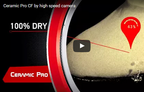 Ceramic Pro CF by high speed camera