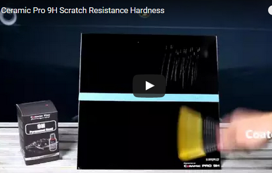 Ceramic Pro 9H Scratch Resistance  Hardness
