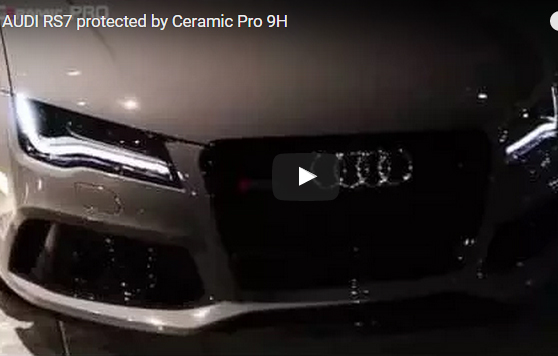 AUDI RS7 protected by Ceramic Pro 9H