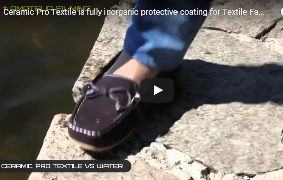 Ceramic Pro Textile is fully inorganic protective coating for Textile Fabric surfaces!