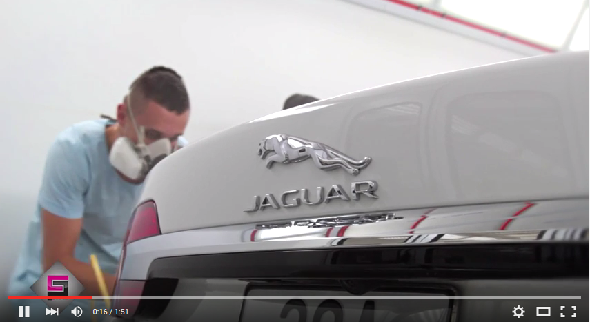 Jaguar XF protected! 